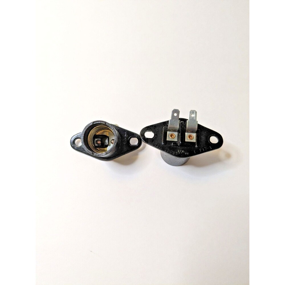 Frigidaire Microwave Light Socket Pair 5304464091 FFMV164LSA OEM Lampholder